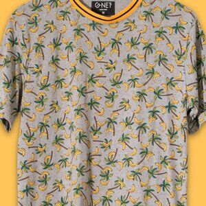 G-NET Graphic Tee Mens M Gray